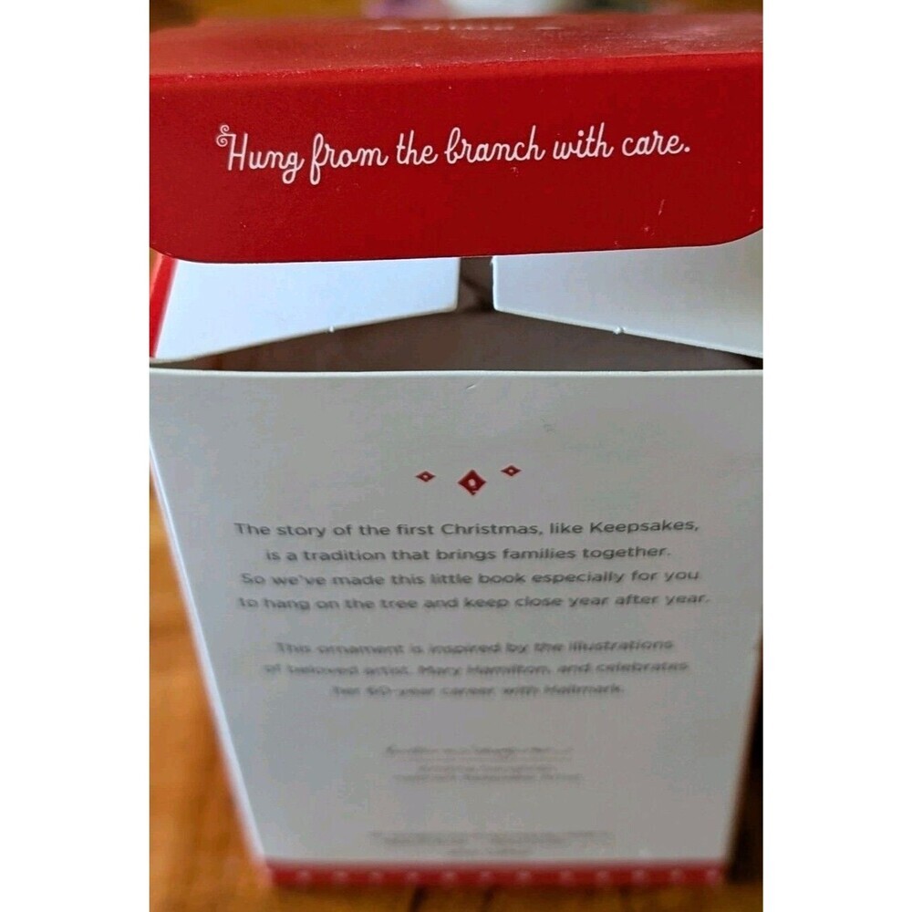 Hallmark Keepsake Tree Ornament The First Christmas Book & Ornament 2015 - Picture 7 of 9